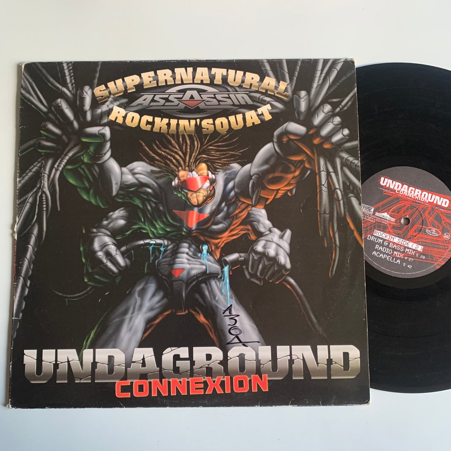 Supernatural - Rockin' Squat - Assassin - Undaground Connexion - Single 1996