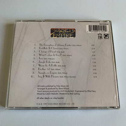 Fish - Sunsets On Empire 1997 Occasion