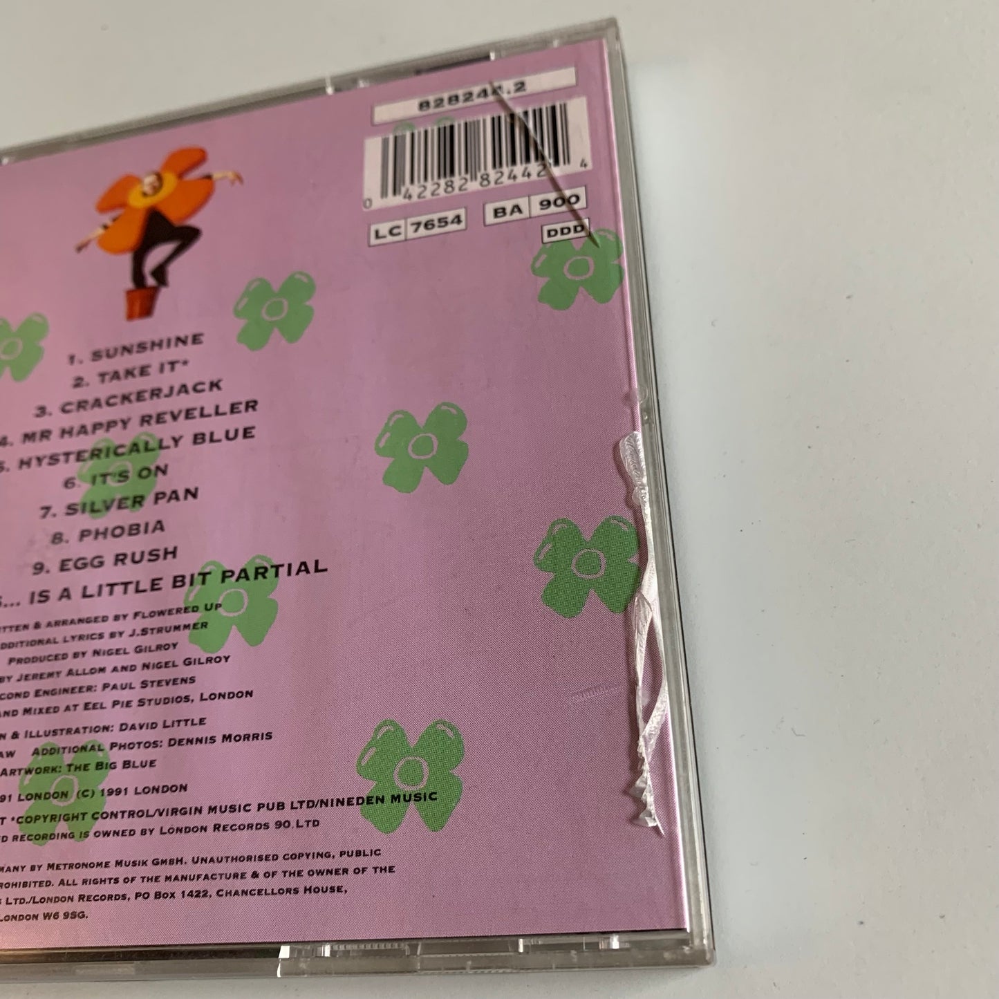 CD - Flowered Up - A Life With Brian - 1991