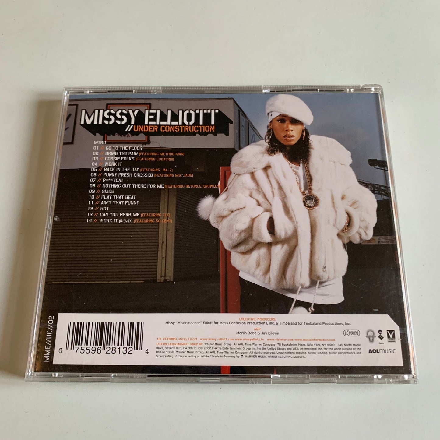CD - Missy Elliott - Under Construction - 2002 Occasion