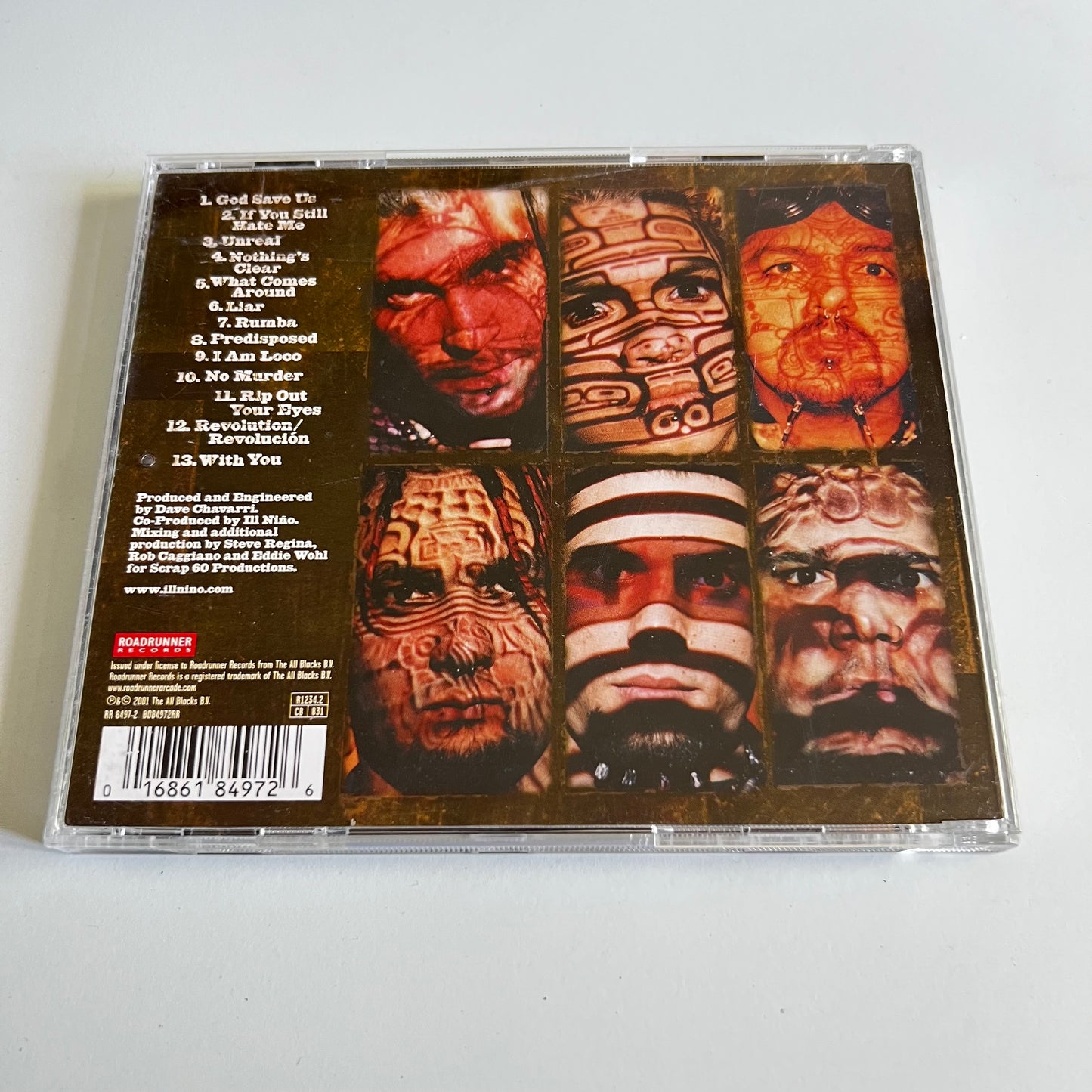 CD - Ill Niño - Revolution Revolución - 2001