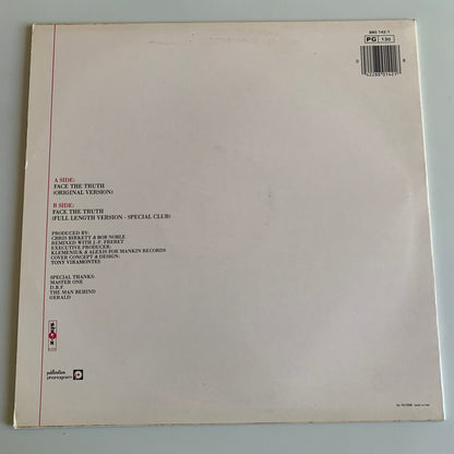 Siobhan Mac Carthy - Face The Truth (Re-Mix) - Maxi 45t. 1984 Occasion