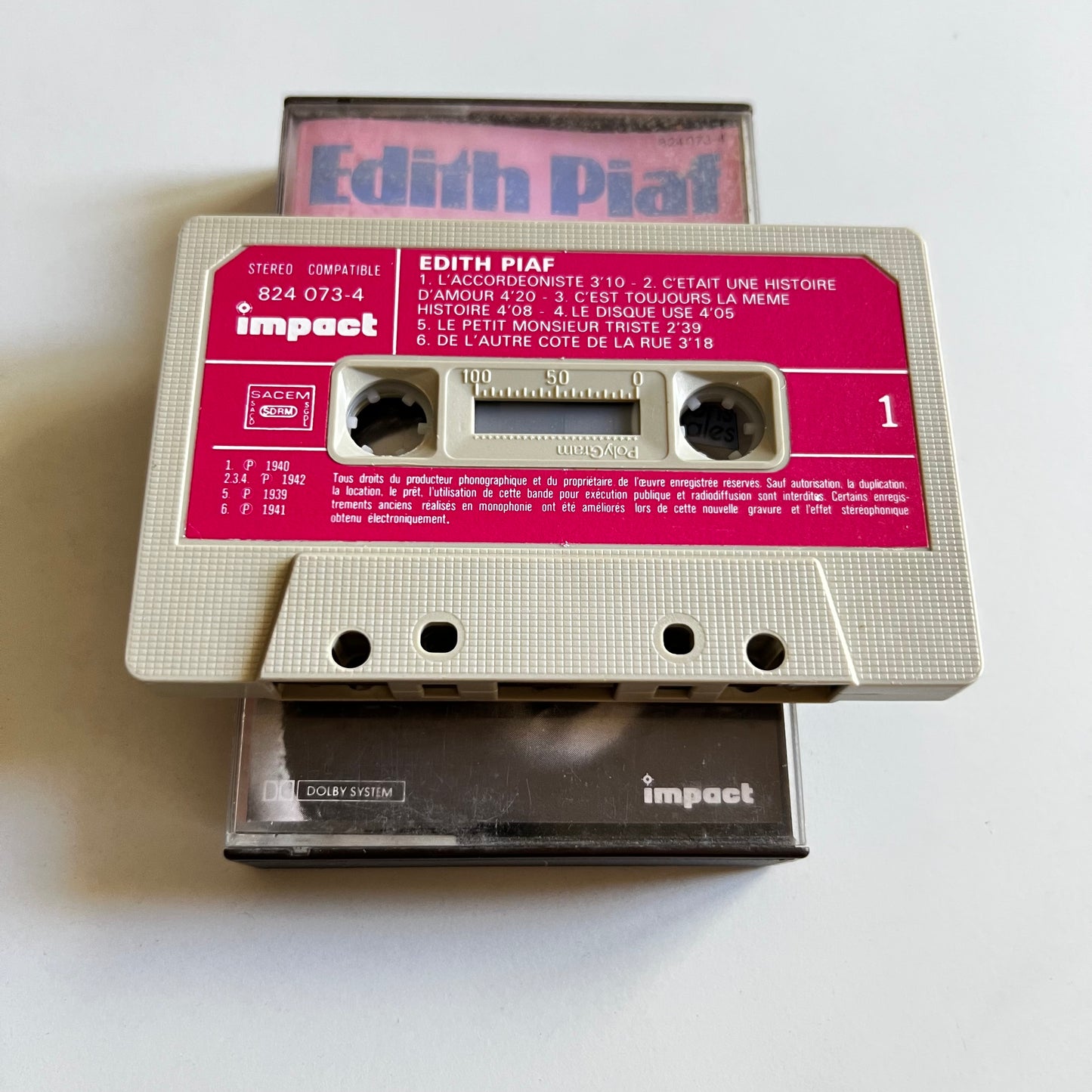 Edith Piaf - Programme Plus - 1985