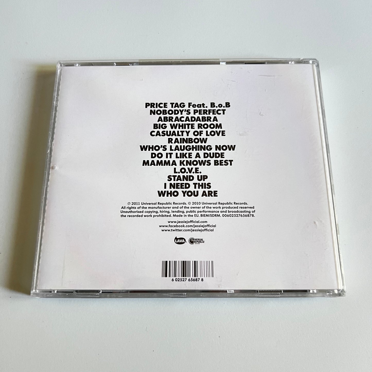 CD - Jessie J - Who You Are - 2011
