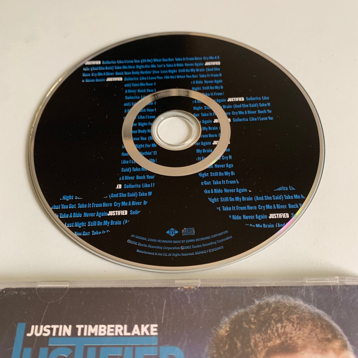 CD - Justin Timberlake - Justified - 2002 Occasion