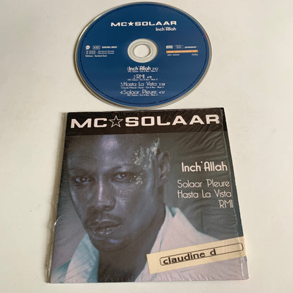 Lot CD Single- Mc Solaar - Solaar Pleure - Inch’Allah - Les temps Changent - Ganster Moderne - Occasion