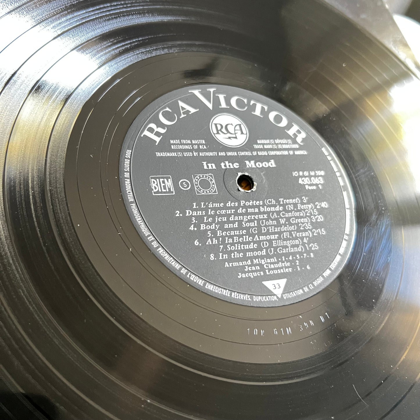 In The Mood - LP 1961
