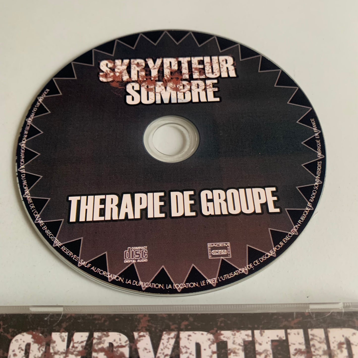 CD - Therapie de Groupe 1 - Skrypteur Sombre - Occasion