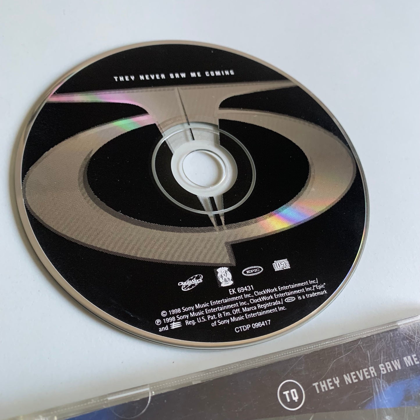CD - TQ - They Never Saw Me Coming - 1998