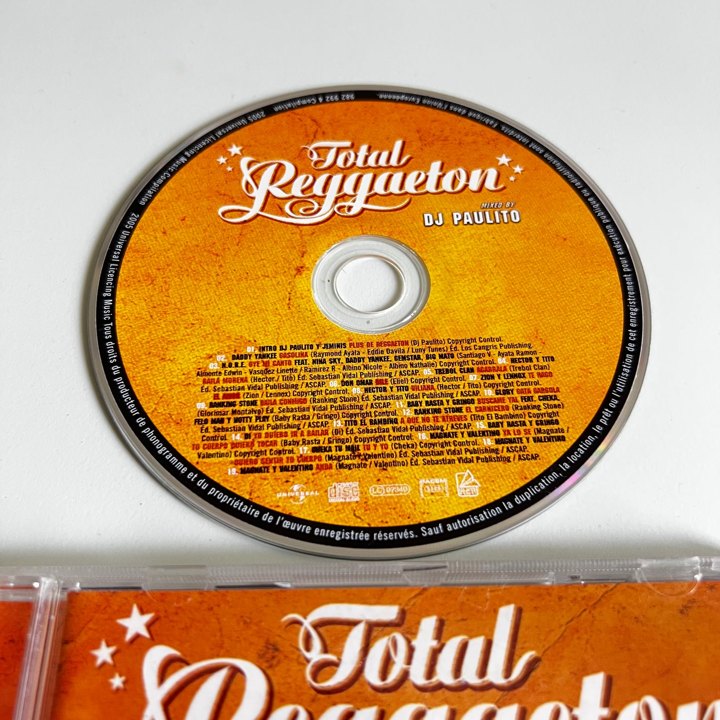 CD - Compilation - Total Reggaeton - 2005