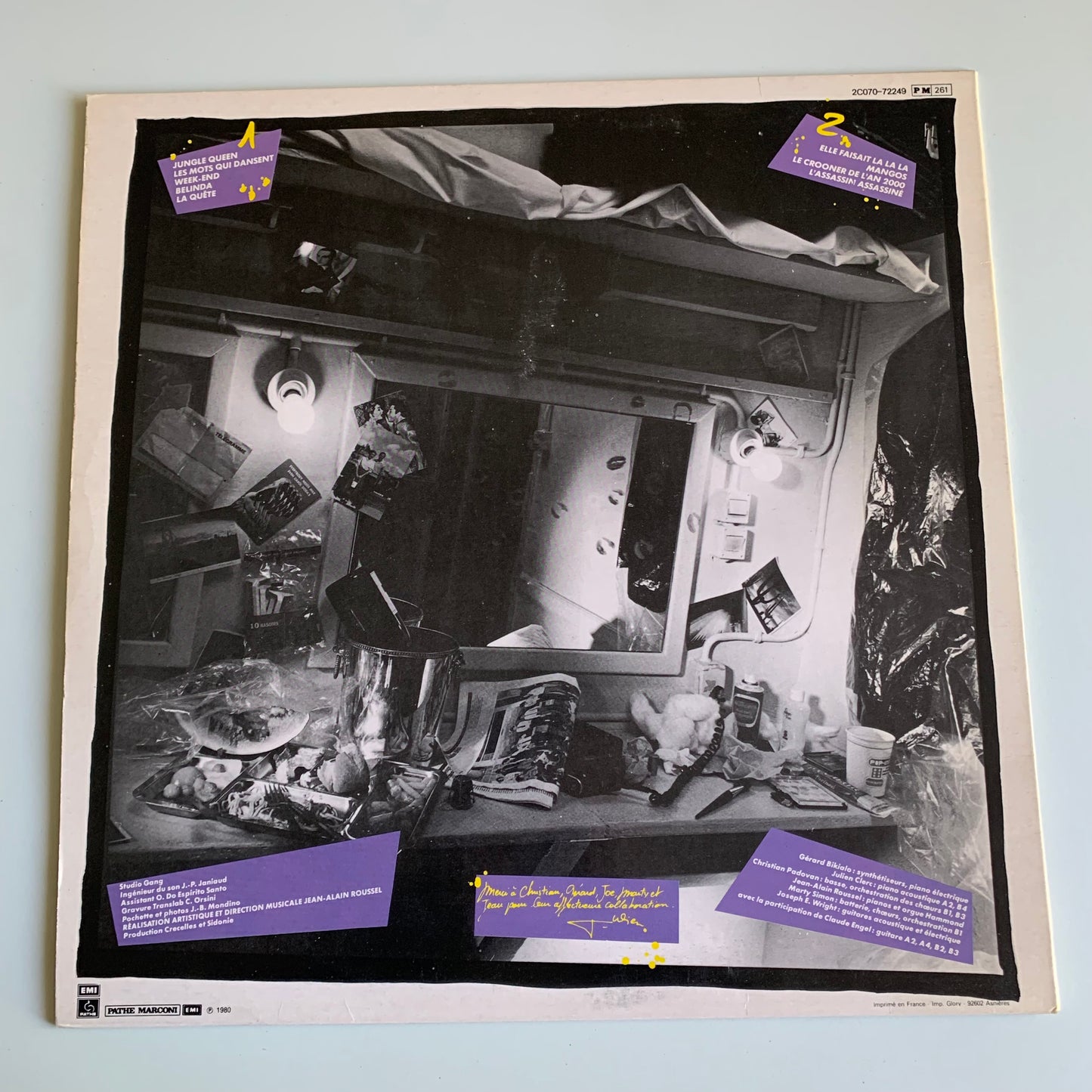 Julien Clerc - Sans Entracte - 33 tours 1980 Occasion