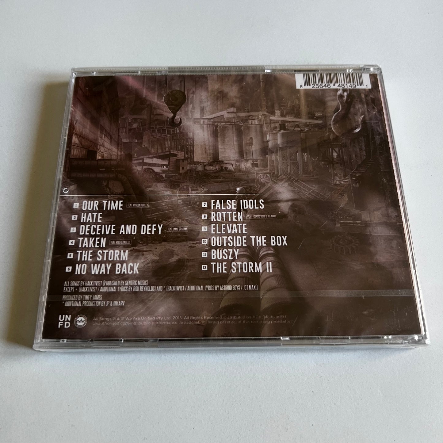 CD - Hacktivist - Outside The Box - 2016 Neuf sous Blister