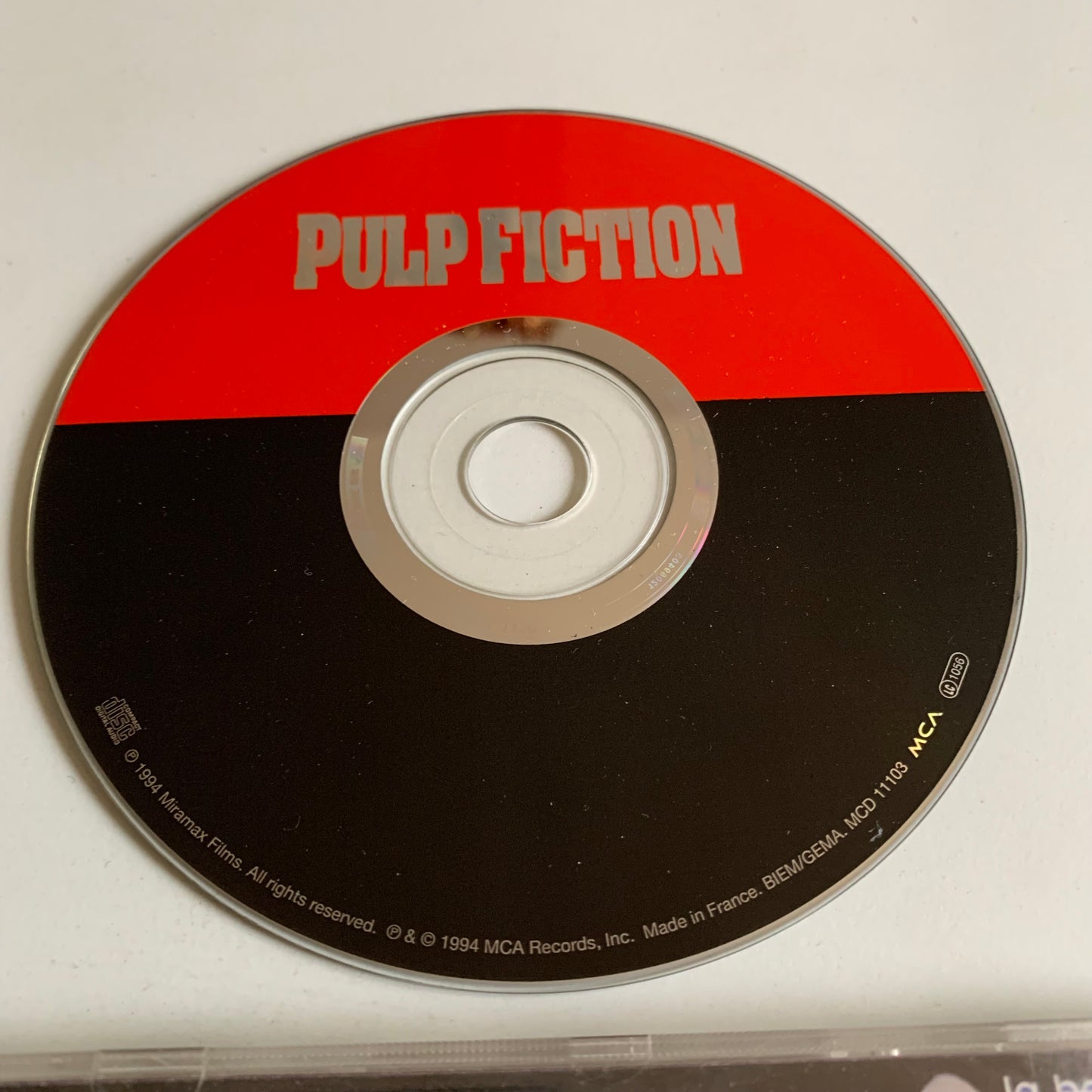 CD - Pulp Fiction (Music From The Motion Picture) - 1994 Occasion