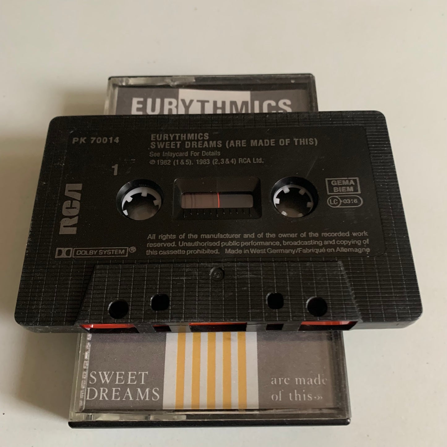 Eurythmics - Sweet Dreams Are Made Of This - 1983 Occasion