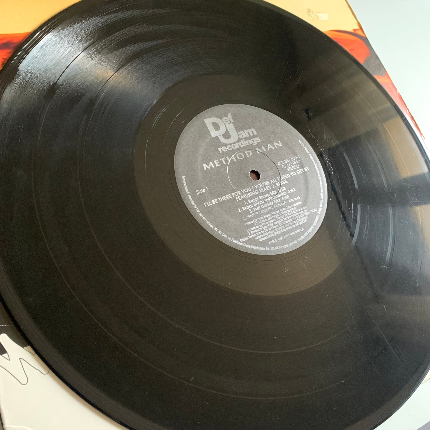 Method Man - Mary J. Blige - I'll Be There For You / You're All I Need To Get By - Single 1995
