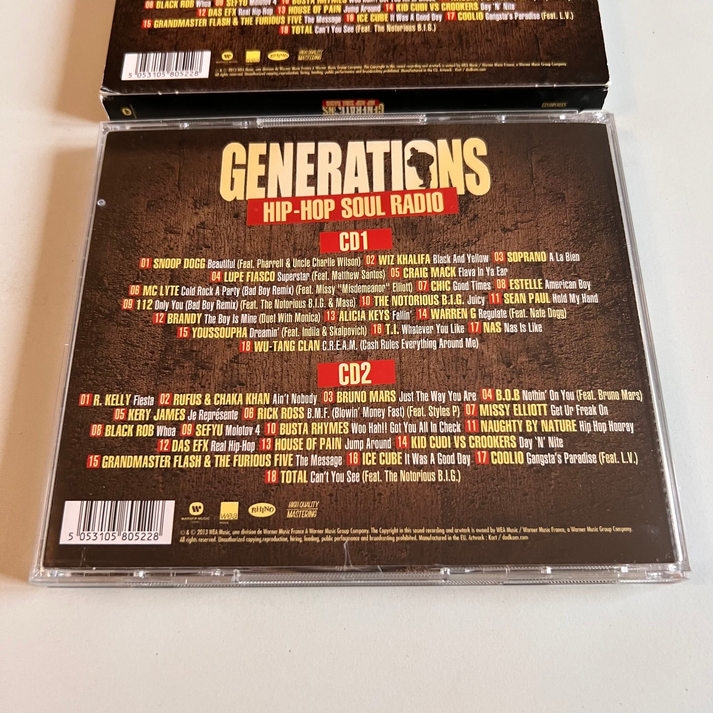 CD - Compilation - Generations Hip-Hop Soul Radio - 2013