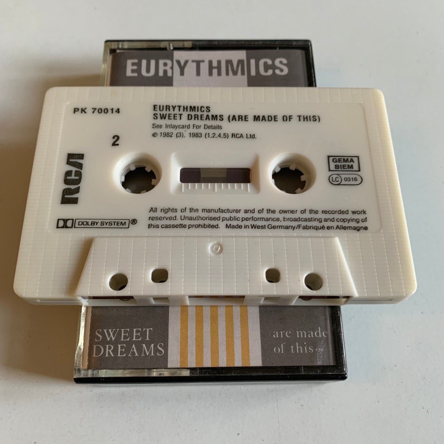 Eurythmics - Sweet Dreams (Are Made Of This) - 1983 Occasion