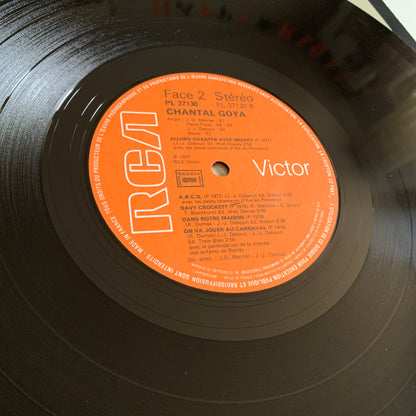 Chantal Goya - Voulez Vous Danser Avec GM - Allons Chanter Avec Mickey - LP 1977 Occasion