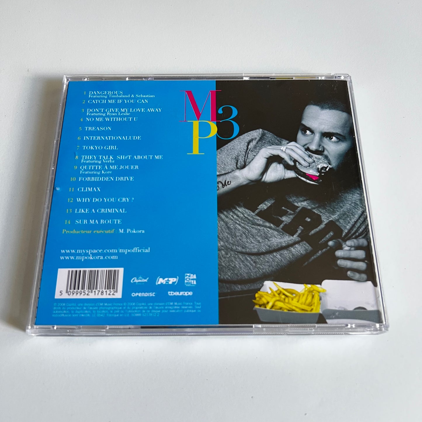 CD - M. Pokora - MP3 - 2008