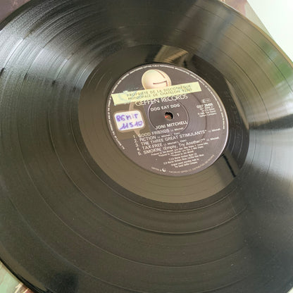 Joni Mitchell - Dog Eat Dog - LP 1985 Occasion
