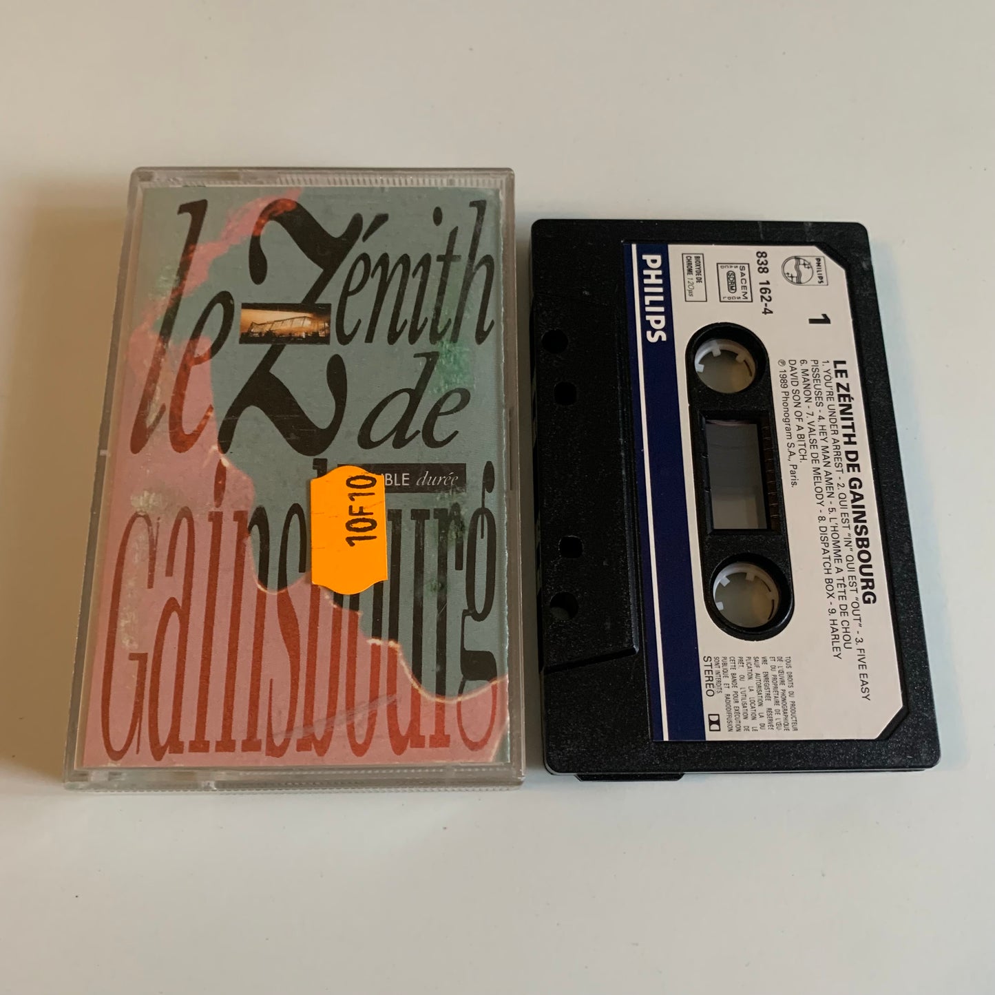 Serge Gainsbourg - Le Zénith De Gainsbourg - 1989