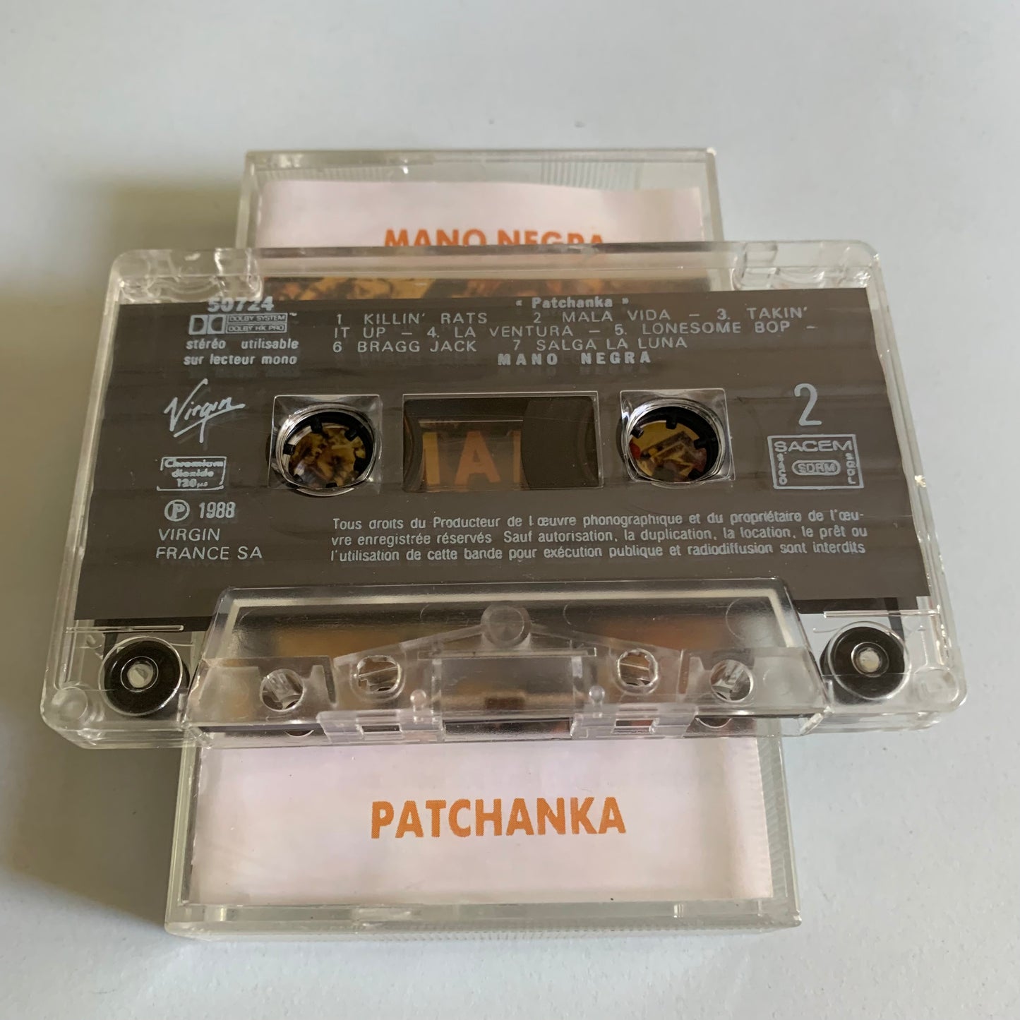 Manon Negra - Patchanka - 1988 Occasion