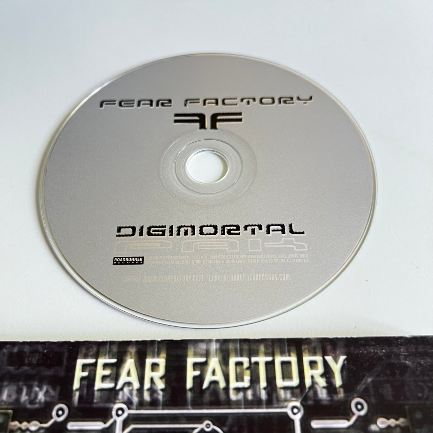 CD - Fear Factory - Digimortal - 2001