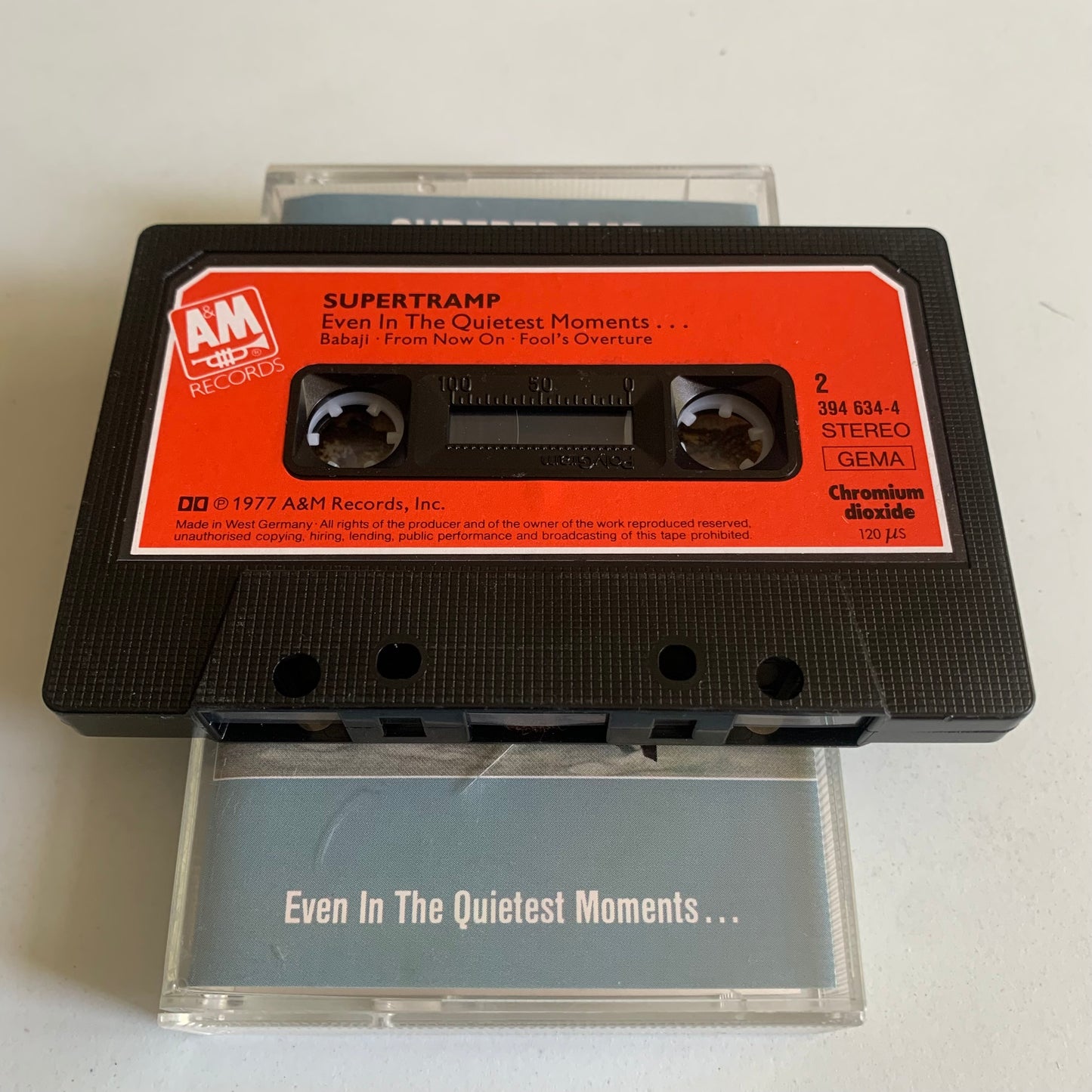 Supertramp - Even In The Quietest Moments - 1977 Occasion