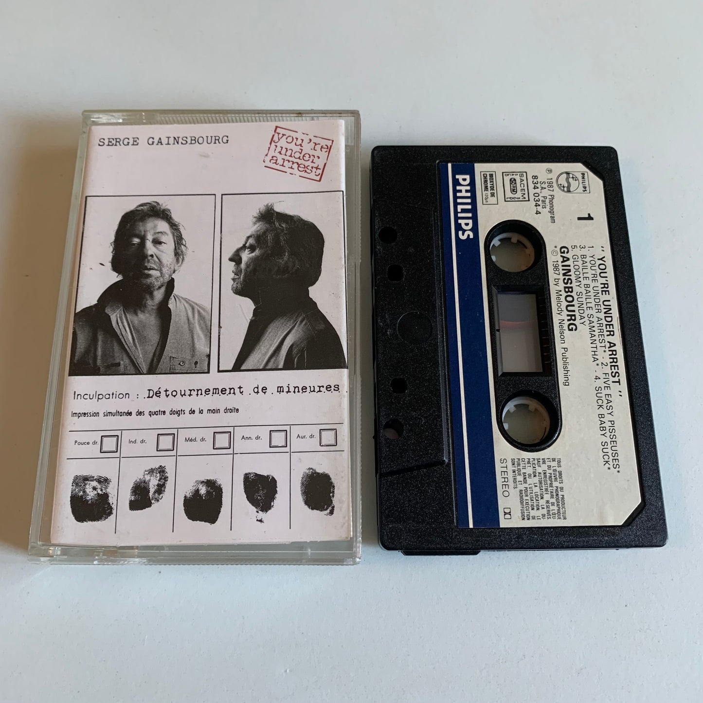 Serge Gainsbourg - You're Under Arrest - 1987 Occasion