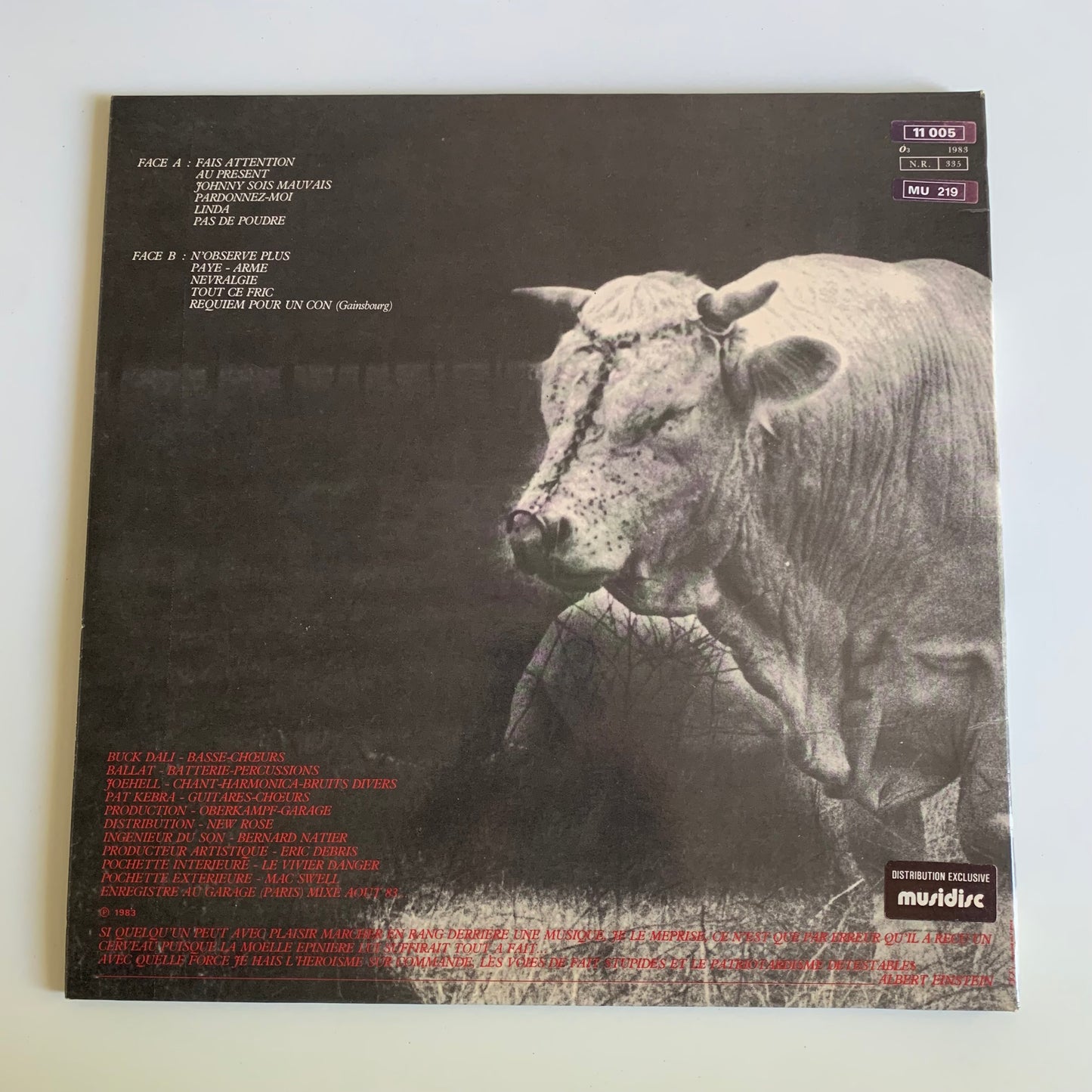 Oberkampf - P.L.C. - LP 1983 Occasion