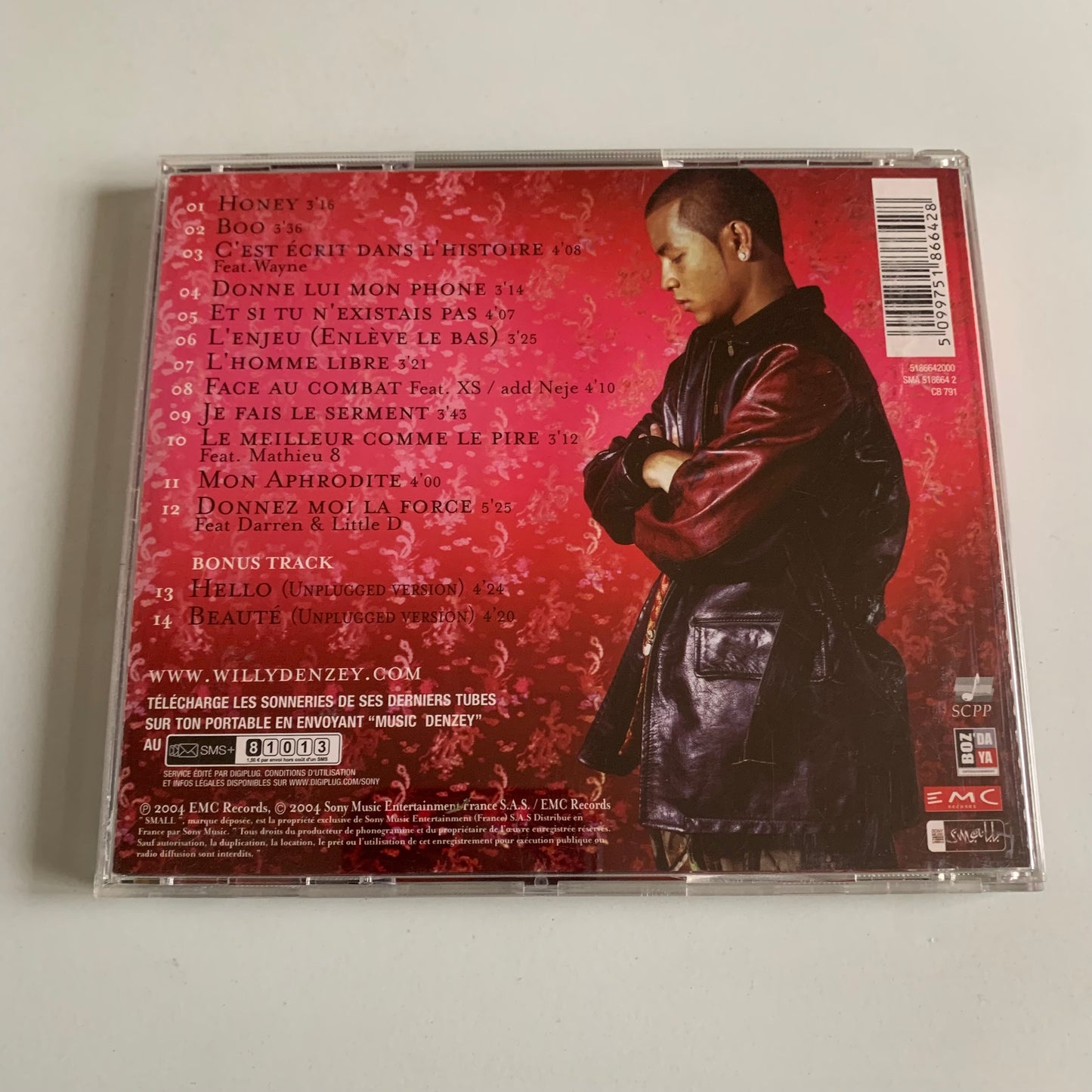 CD - Willy Denzey - Acte 2 - 2004 Occasion