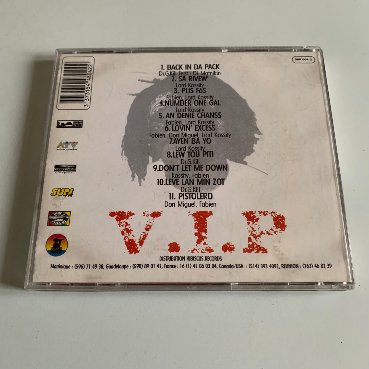 CD - Compilation - V.I.P Aye Chechey - 1995