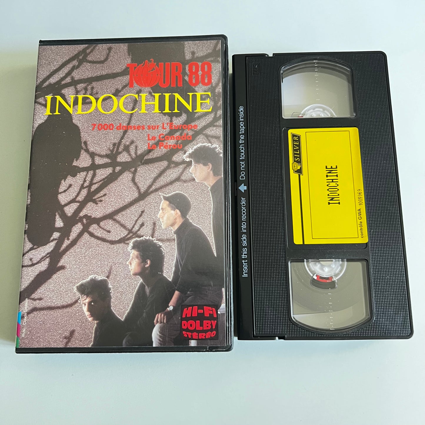 Indochine - Tour 88 Peru - Canada - Europe - 1988
