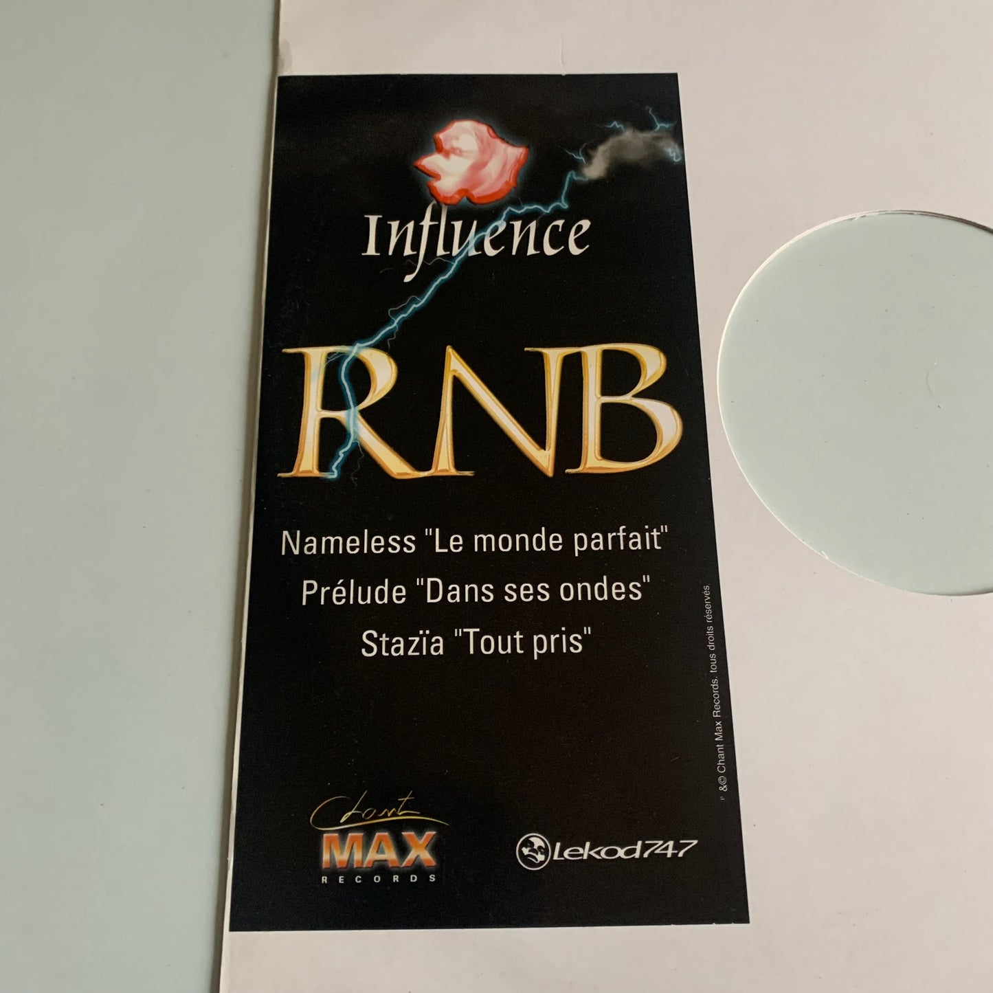 Influence R'N'B - Single 2000