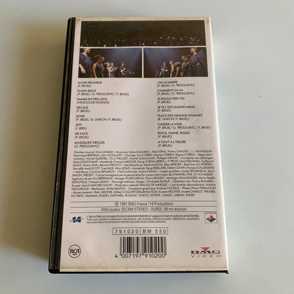 Patrick Bruel - Bruel Tour 90-91 - Si Ce Soir - En Concert En Coulisse - VHS 1991 Occasion