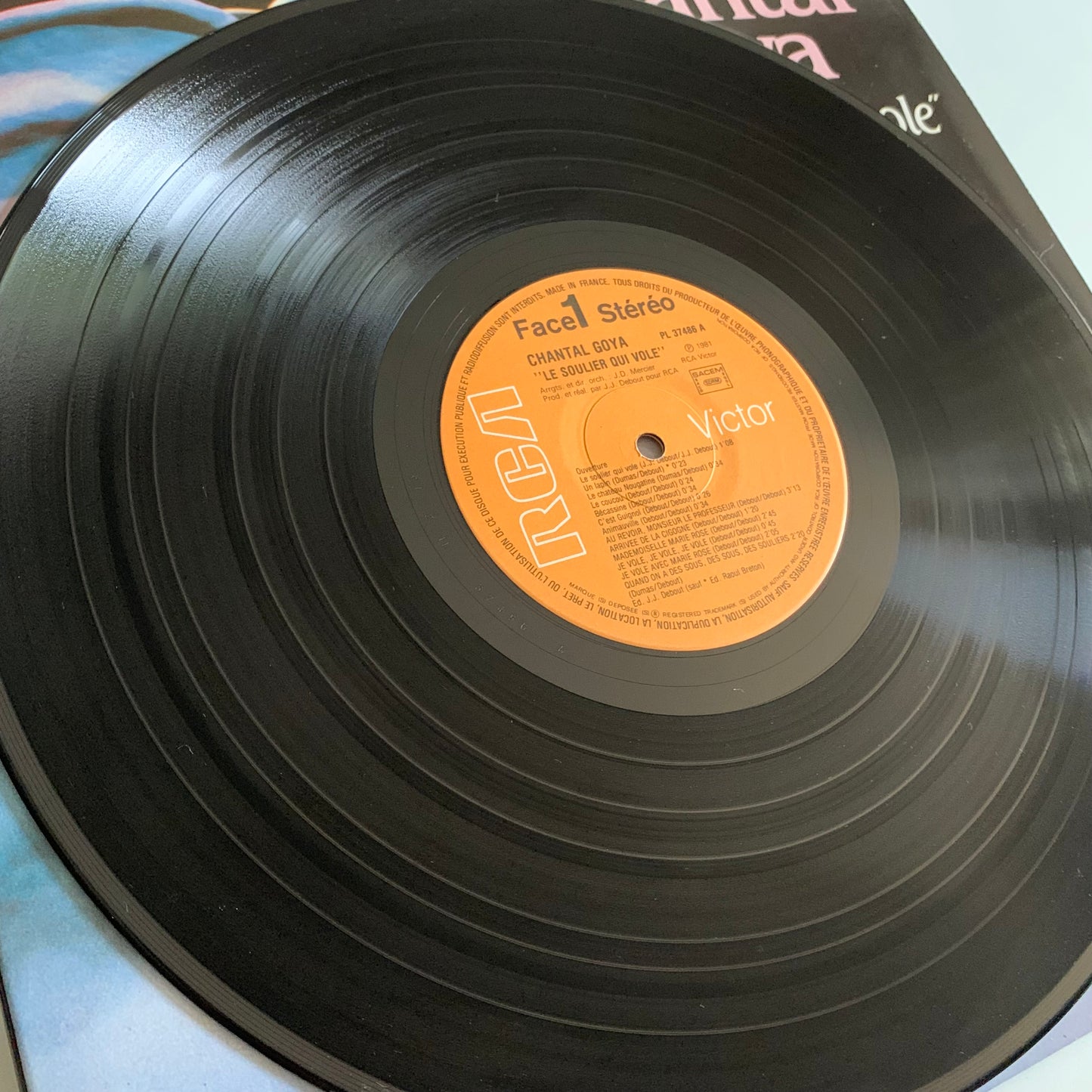 Chantal Goya - Le Soulier Qui Vole - Double LP 1981 Occasion