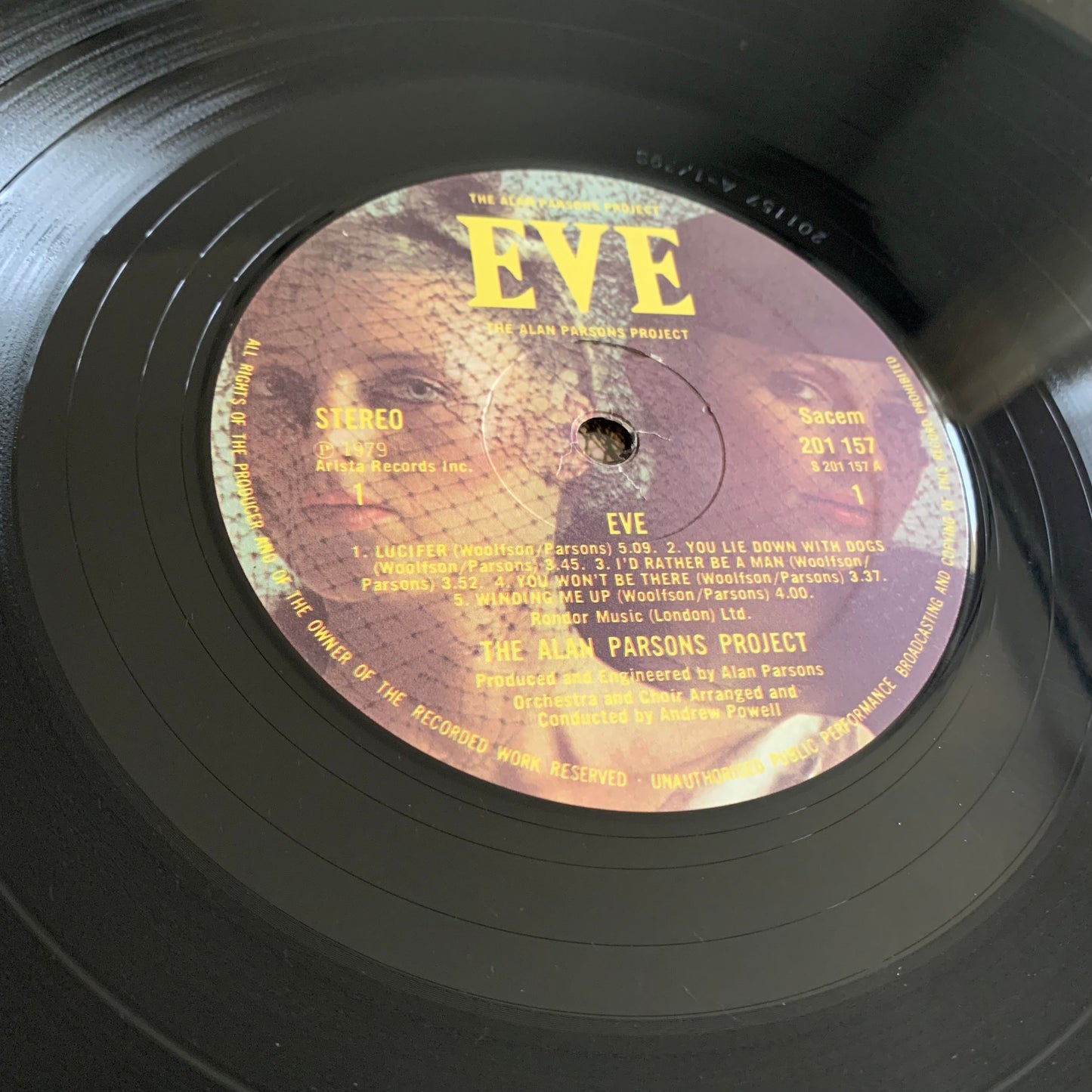 The Alan Parsons Project - Eve - LP 1980