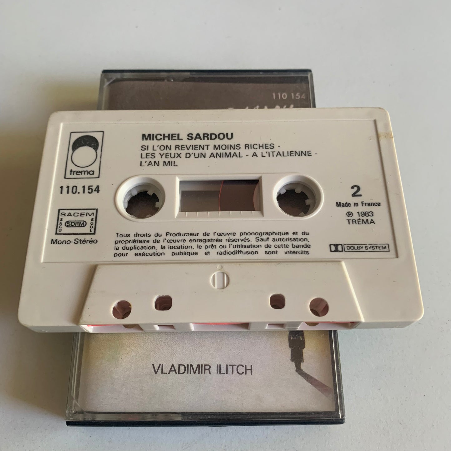 Michel Sardou - Vladimir Ilitch - 1988 Occasion