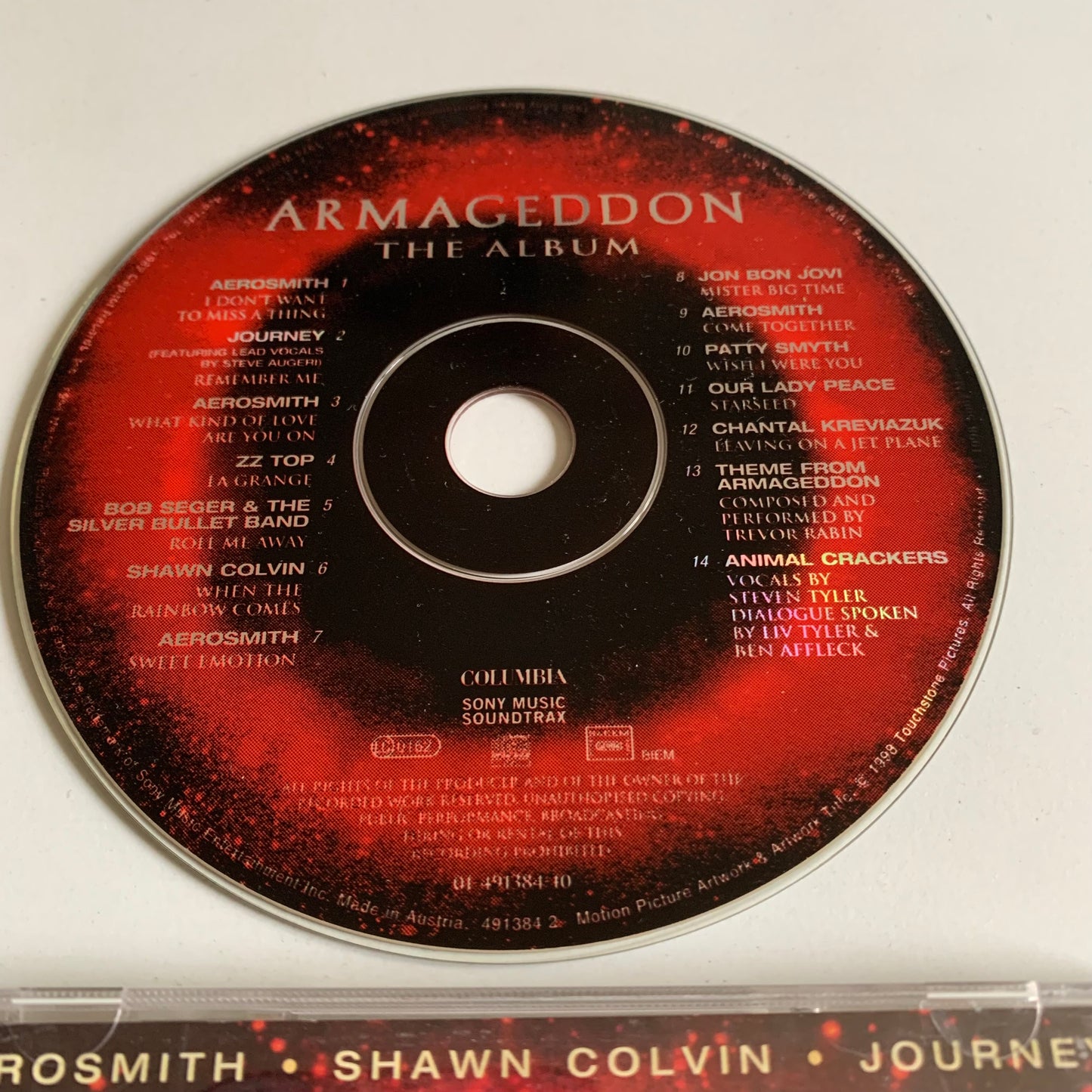 CD - Armageddon - Bande Originale du Film - 1998 Occasion