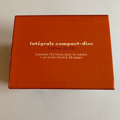 Box Set 10 CD - Jacques Brel - Quand On N'a Que L'amour - 1996 Occasion