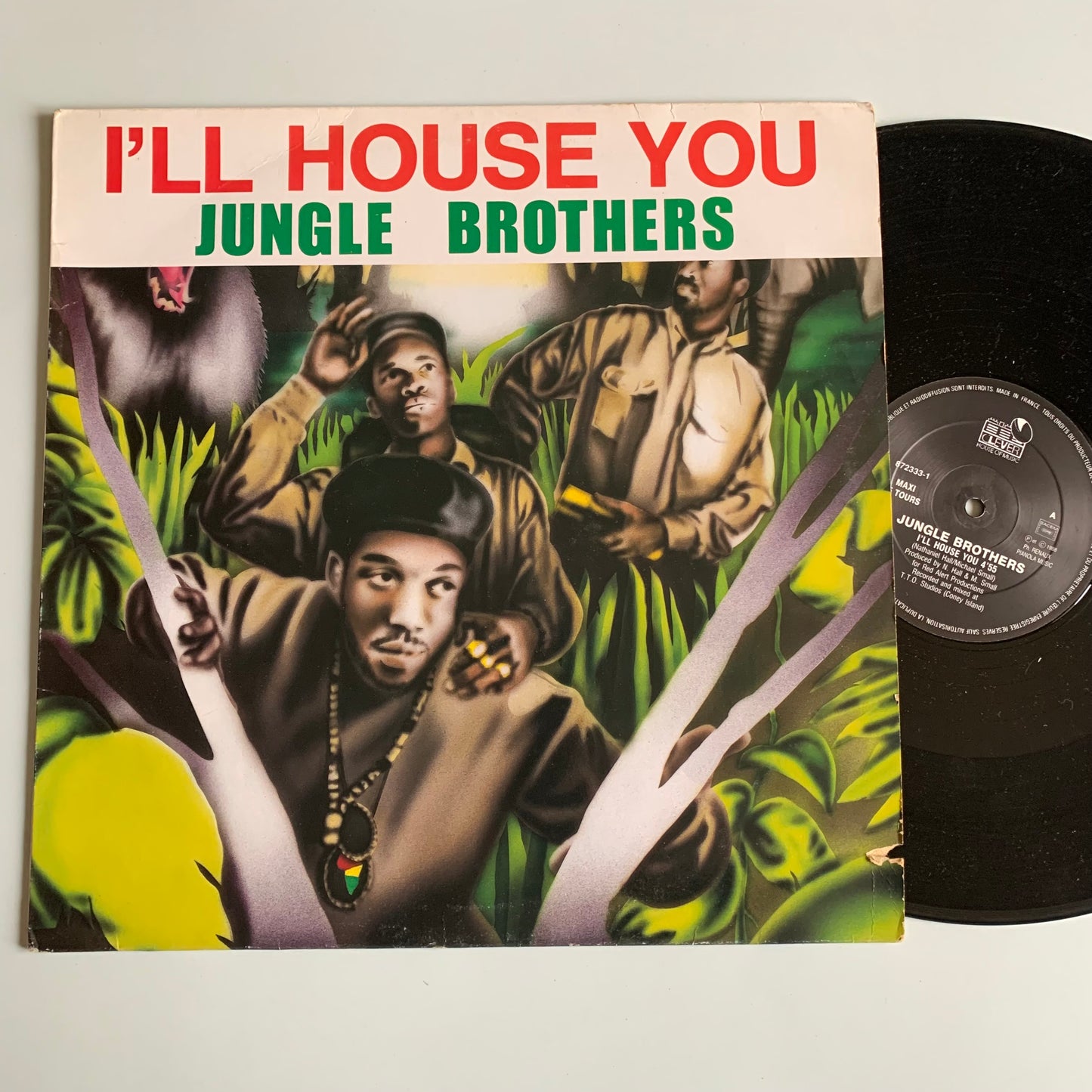 Jungle Brothers - I'll House You - Single 1988
