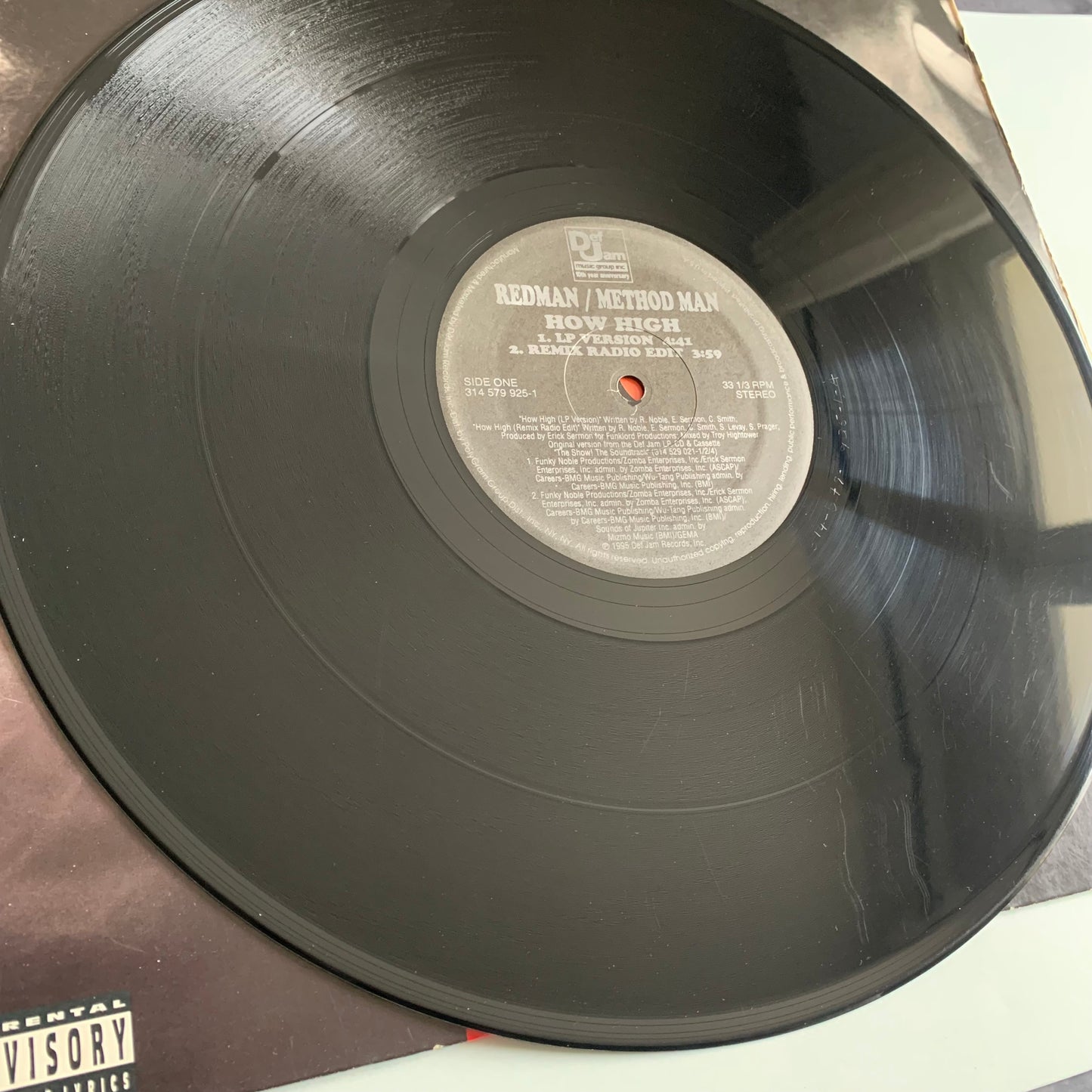 Redman / Method Man - How High - Single 1995