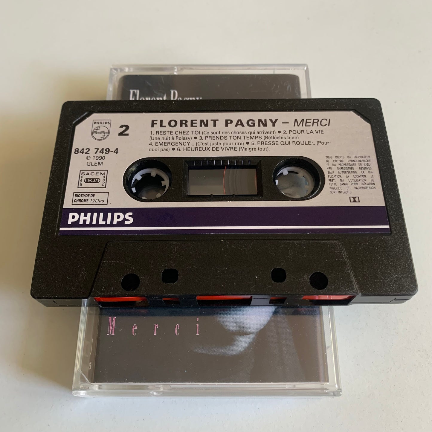 Florent Pagny - Merci - 1990 Occasion