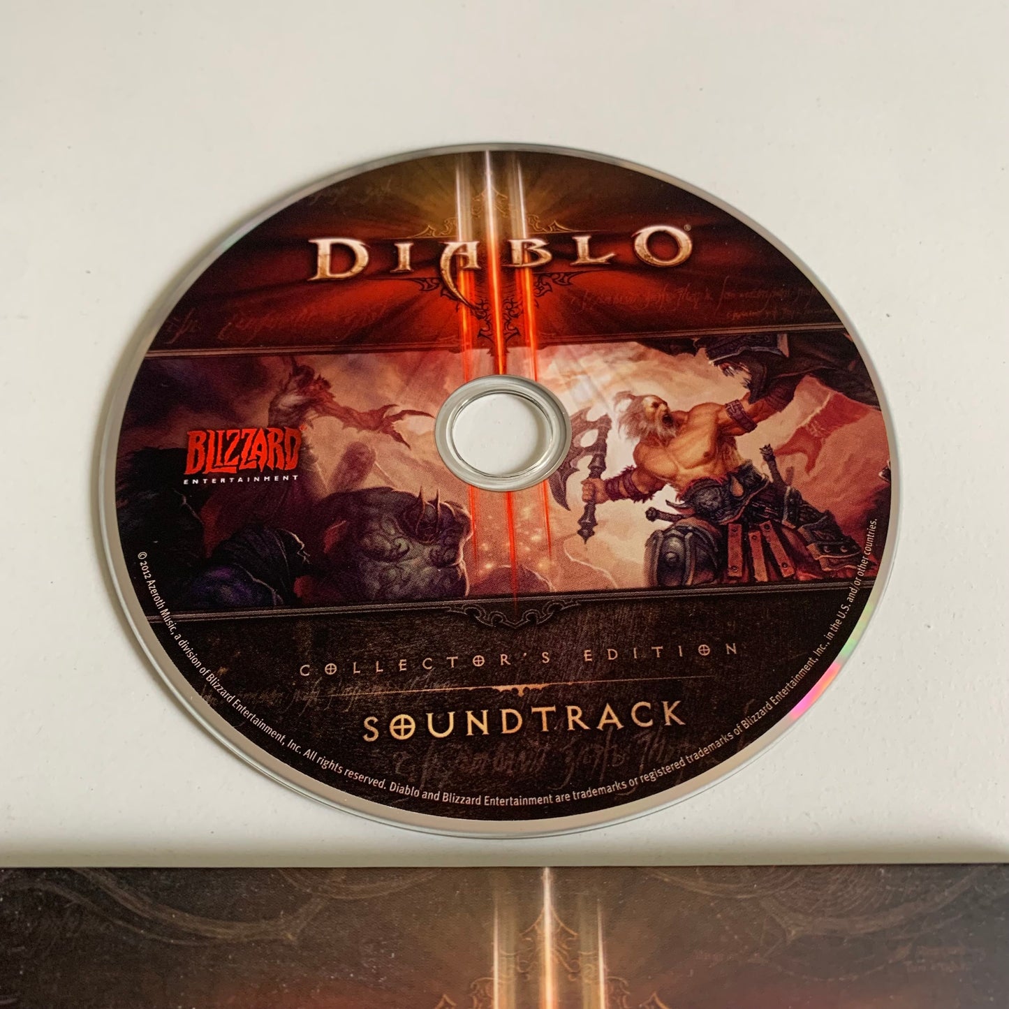 CD - Diablo III - Édition Collector - Bande Original Du Film - 2012 Occasion
