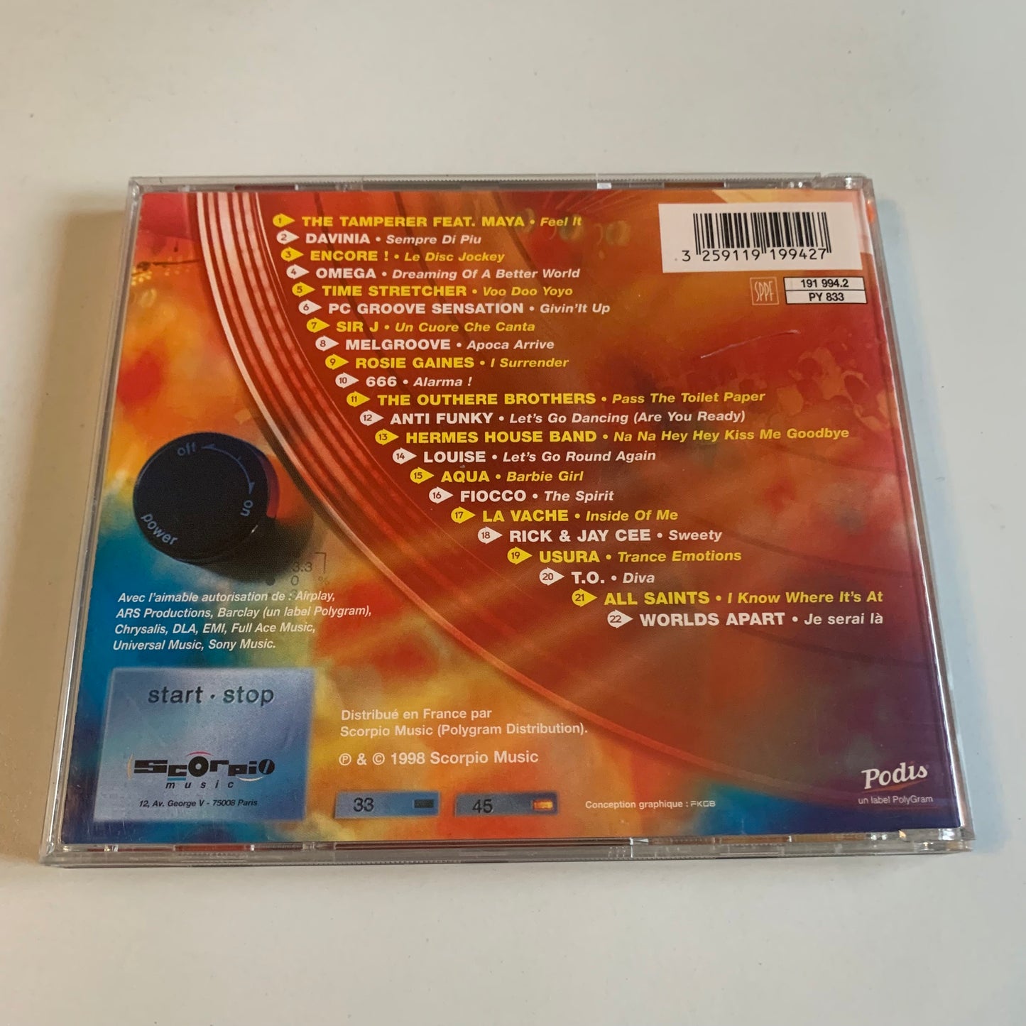 CD - Compilation - La Plus Grande Discothèque Du Monde Vol.16 - 1998 Occasion