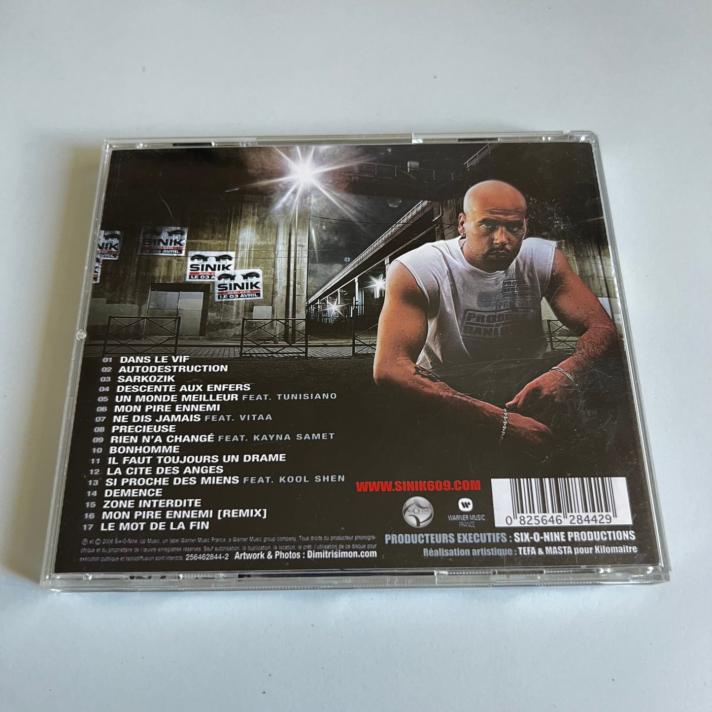 CD - Sinik - Sang Froid - 2006