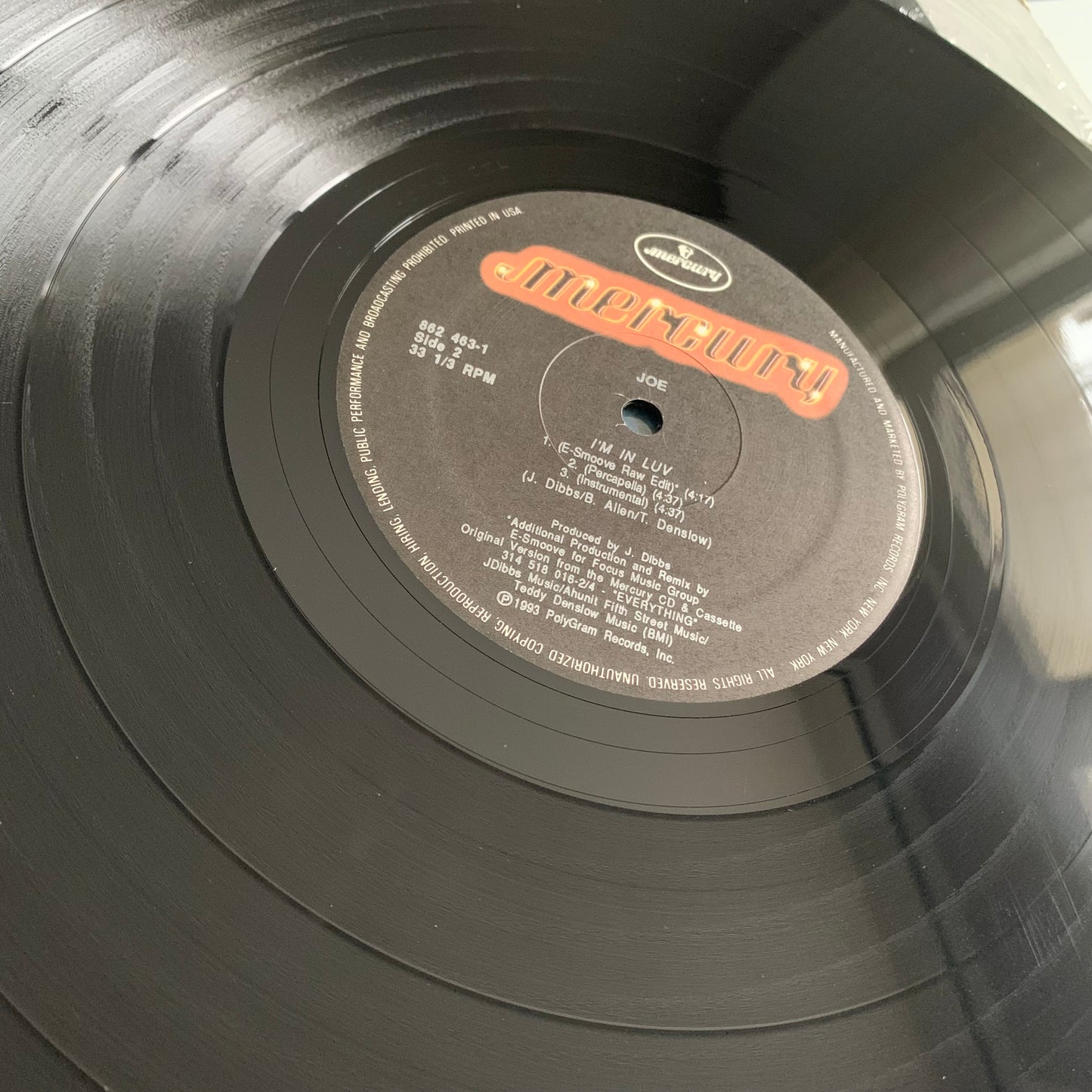 Joe - I'm In Luv - Single 1993