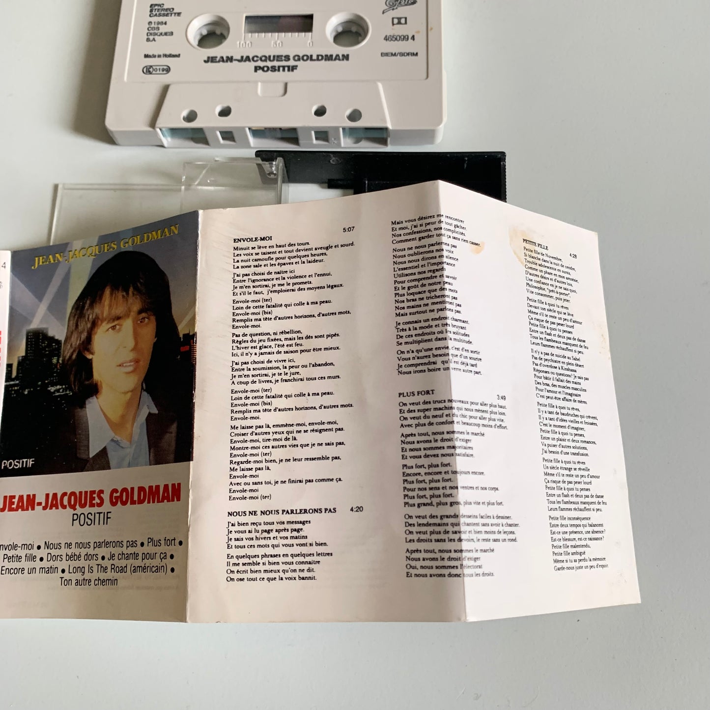 Jean Jacques Goldman - Positif - 1989 Occasion