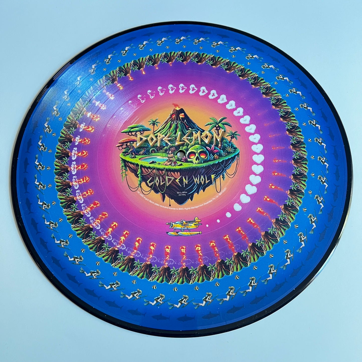 Dope Lemon - Golden Wolf - LP Zoetrope 2025 Limited Edition