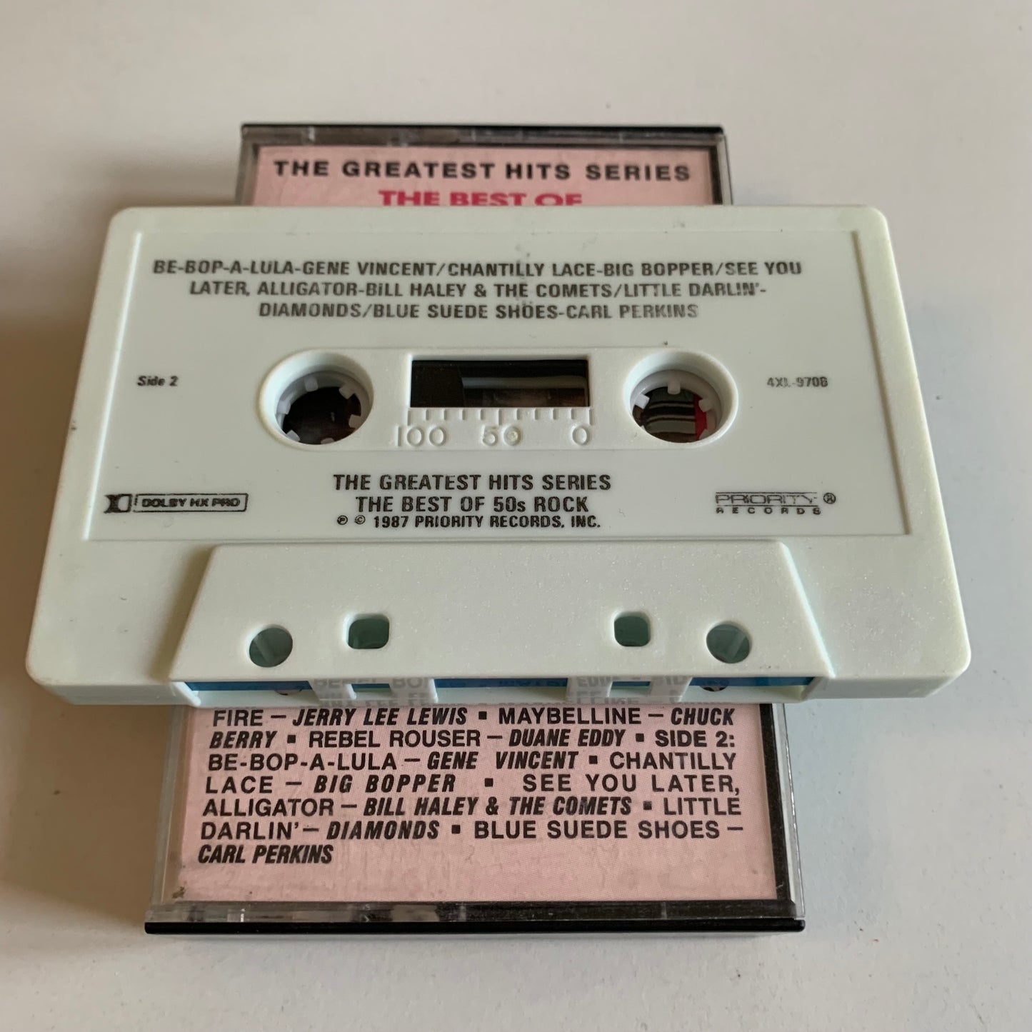 Compilation - The Best Of 50s Rock (Original Master Recordings) - 1987